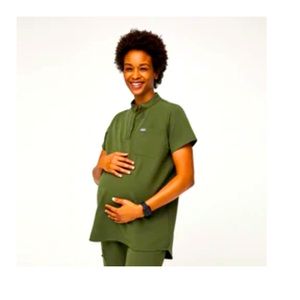 COPY - Figs Dark Olive Kitale Maternity set